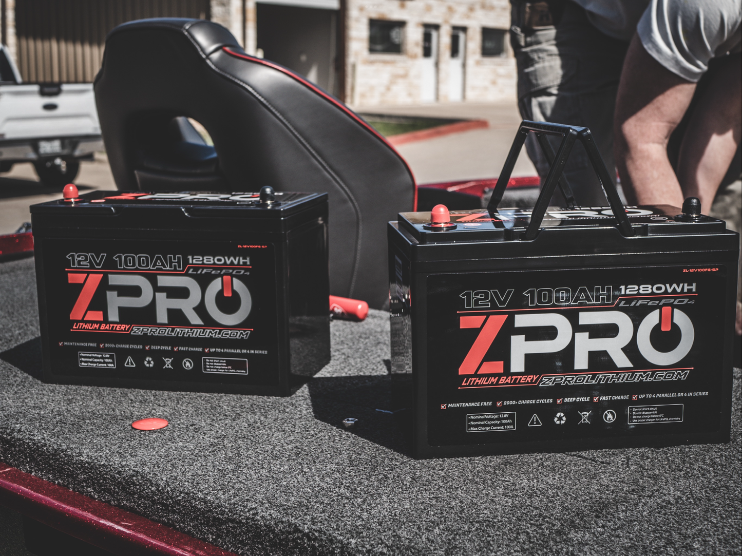 ZPRO 12V100AH LITHIUM BATTERY