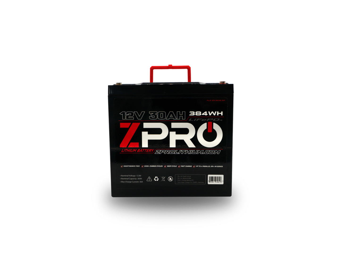 ZPRO Lithium 12V 30Ah Battery