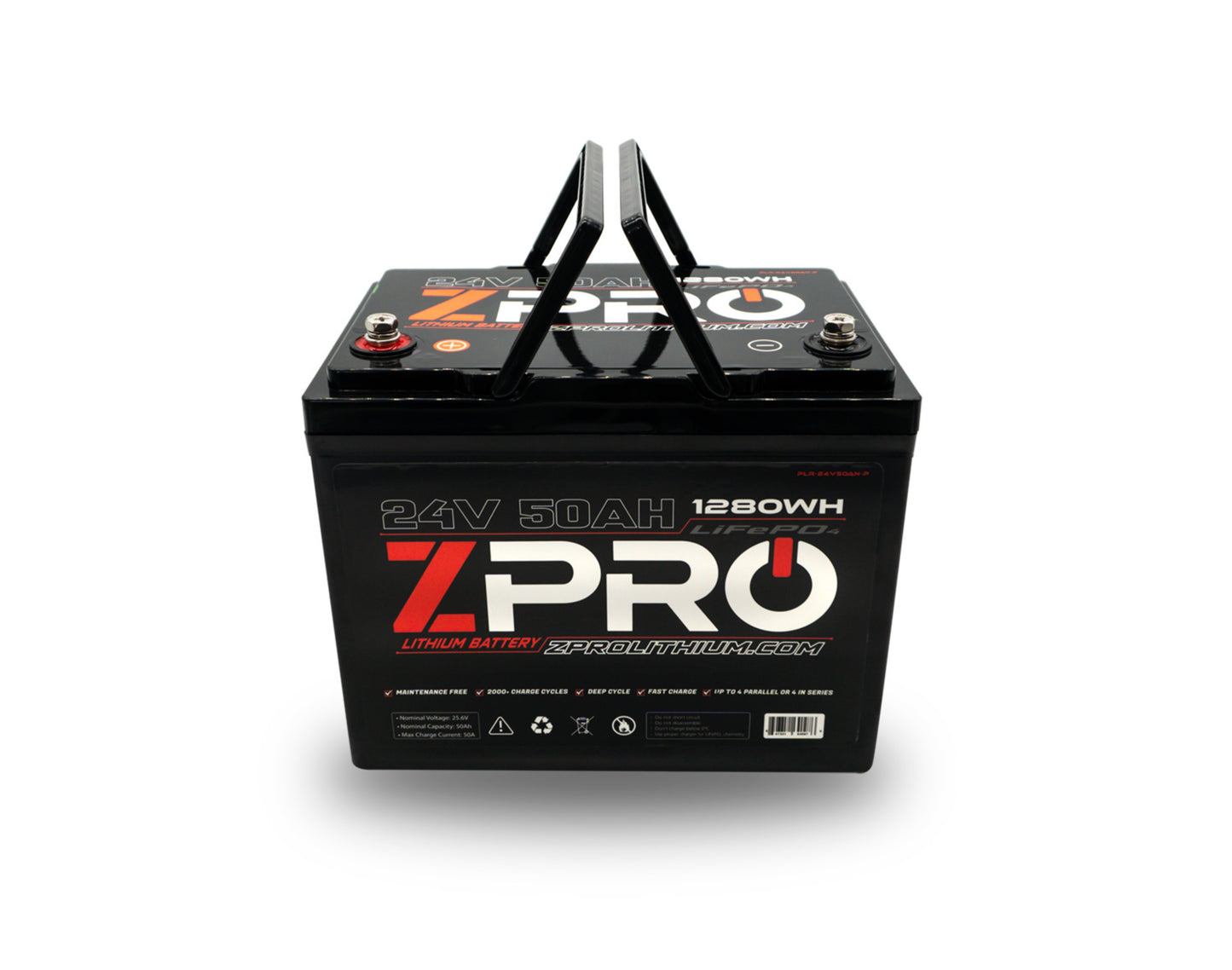 ZPRO Lithium 24V 50Ah Battery