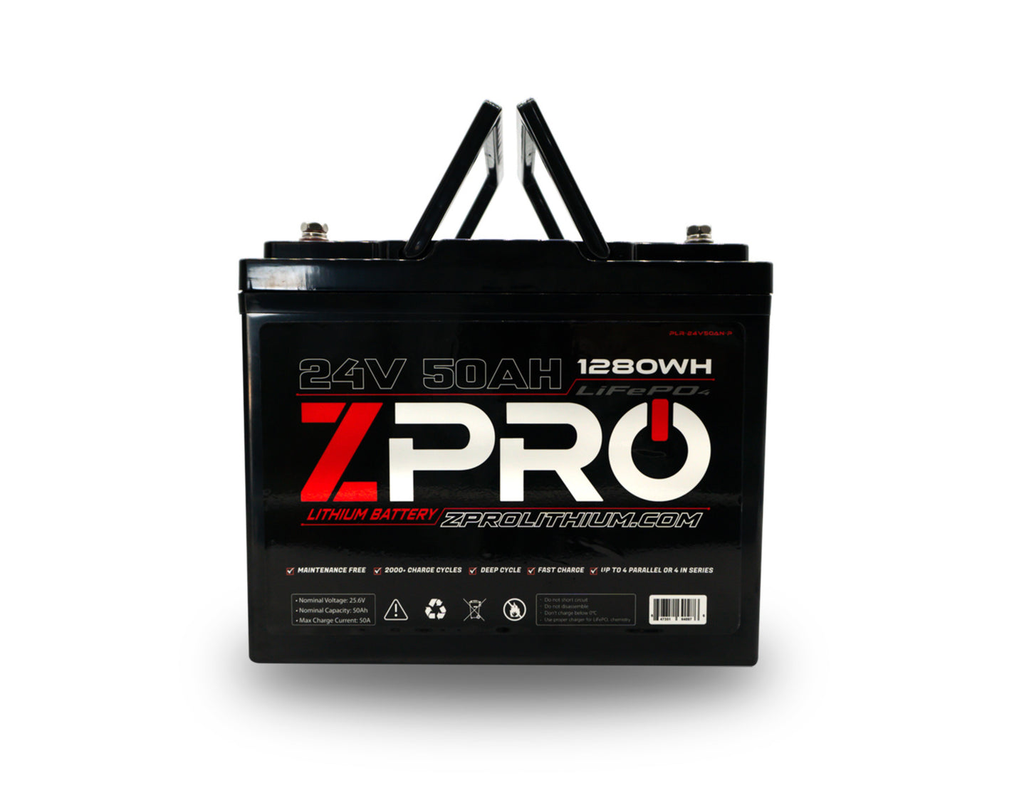 ZPRO Lithium 24V 50Ah Battery