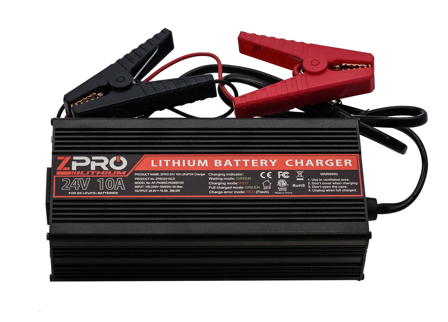 24V10A LITHIUM CHARGER