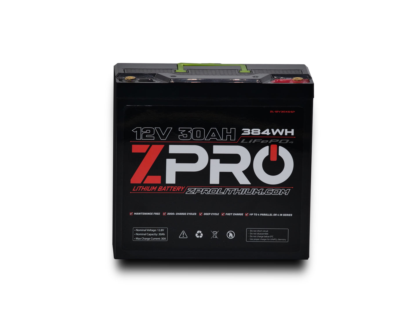 ZPRO 12V30AH LITHIUM BATTERY