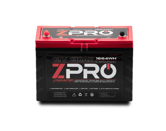 ZPRO 12V130AH DUAL PURPOSE CRANKING/ STARTING BATTERY