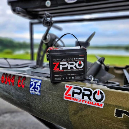 ZPRO 12V50AH LITHIUM BATTERY