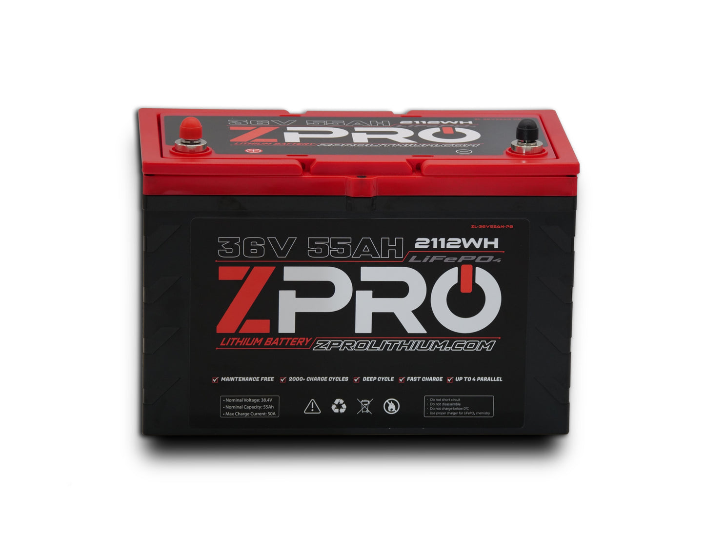 ZPRO 36V55AH LITHIUM BATTERY