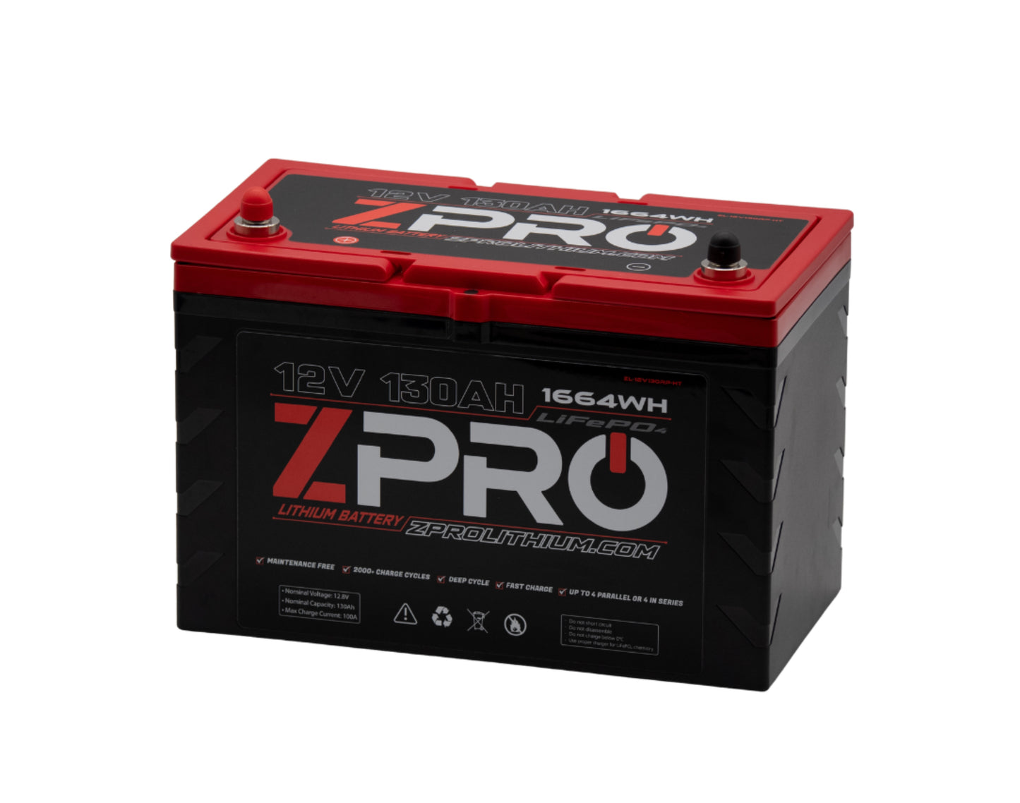 ZPRO Lithium 12V 30Ah Battery
