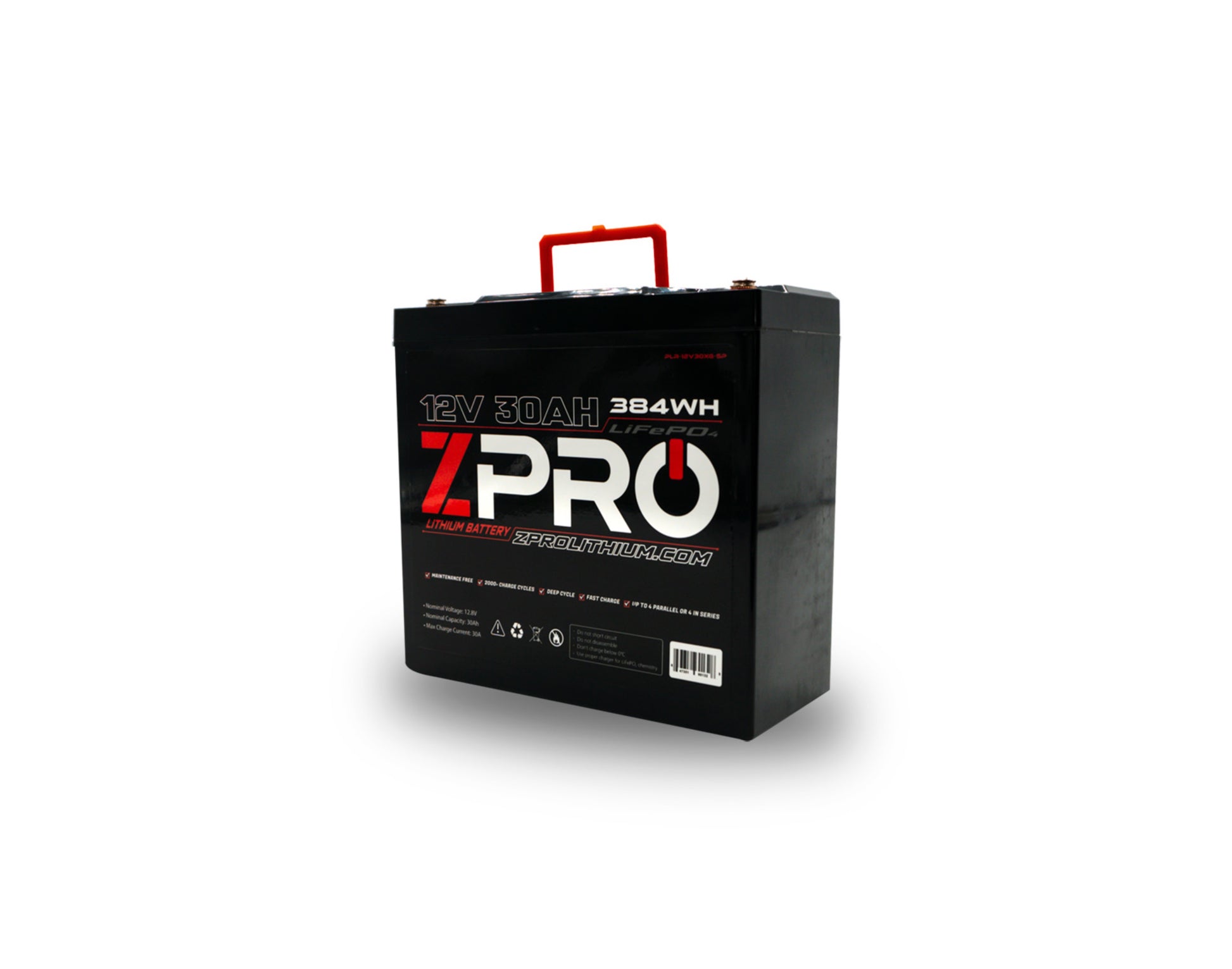 ZPRO Lithium 12V 30Ah Battery
